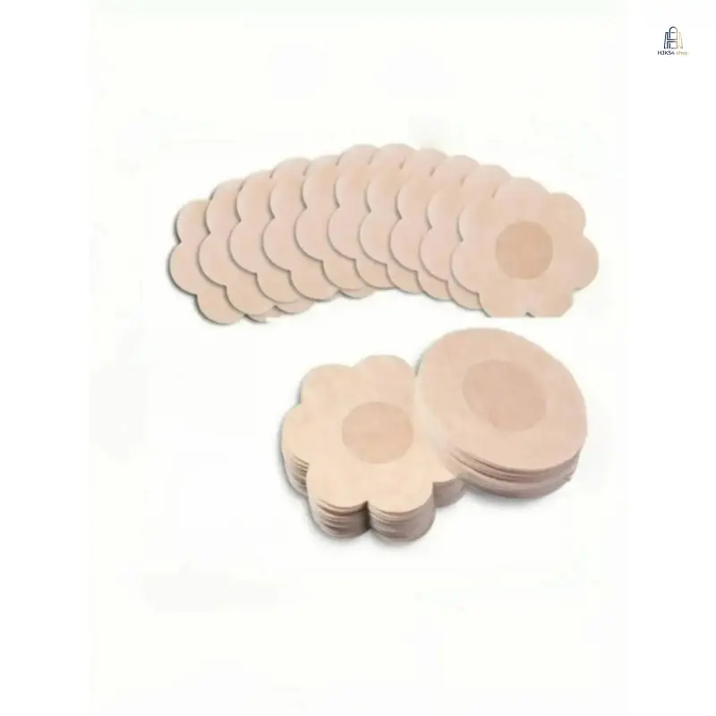 Seamless Nipple Covers for Women, 20/40 Pack Disposable Breast Petals, Breathable Sticky and Invisible for Daily Wear, Accessories