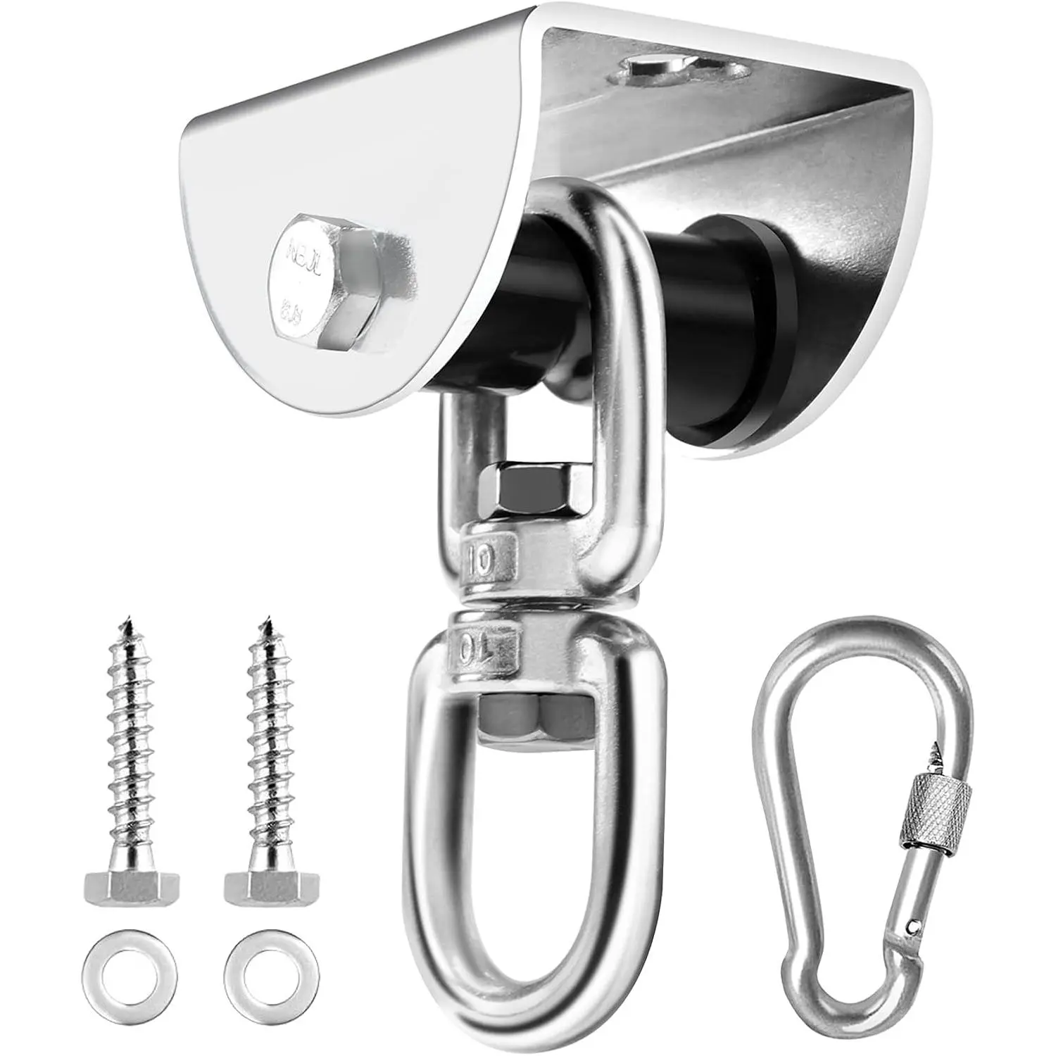 Eapele Heavy Bag Hanger, Punching Bag Mount for Ceiling 360° Swivel Wood Beam Holder for Boxing Bag, Heavy Bag, Gym Punching Bag, Speed Bag, Aerial Yoga Swing, Gymnastic Rings, Sandbag, Hammock