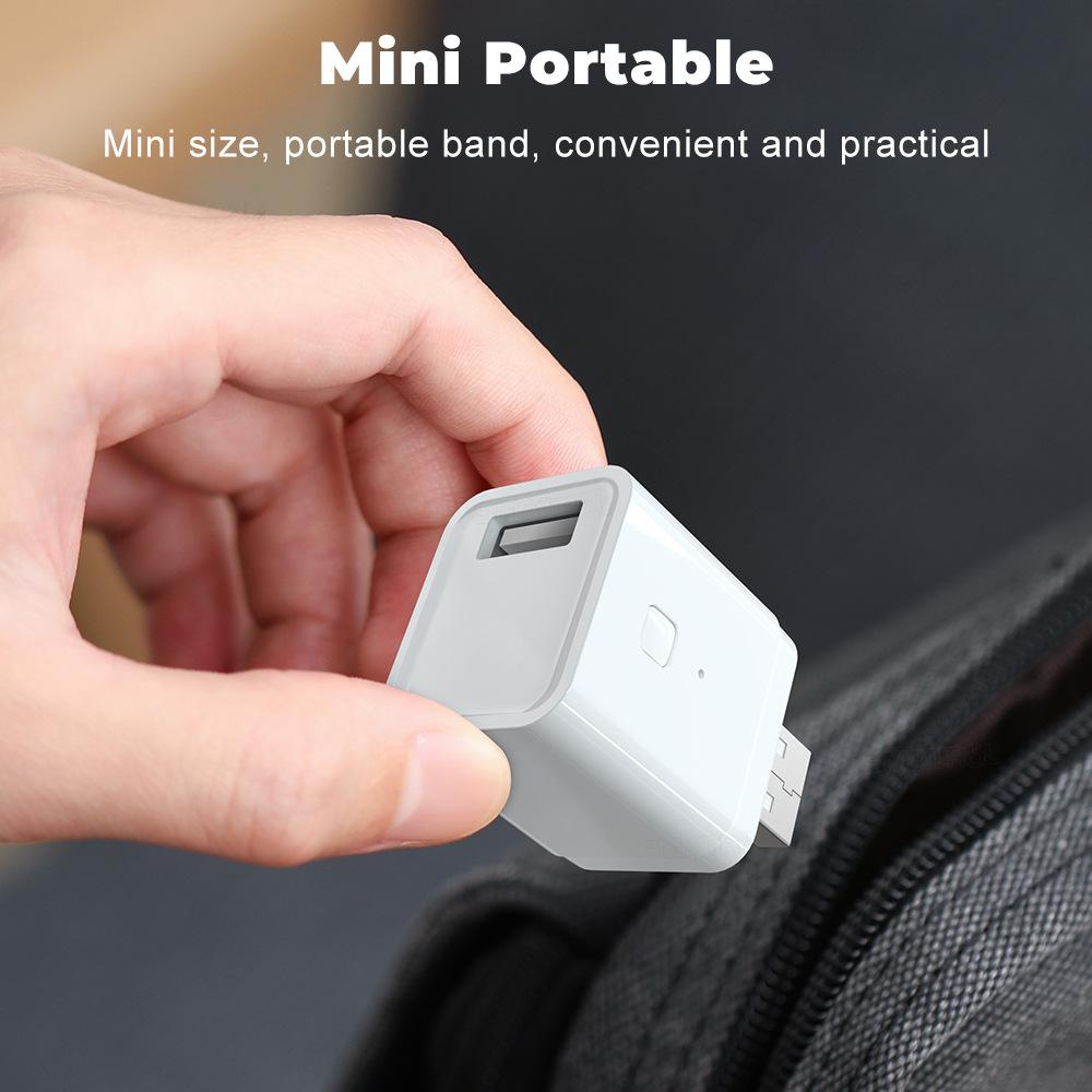 Smart Micro USB Adaptor Switch 5V, WiFi Mini USB Power Adaptor Compatible with Alexa Hey Google for Home Automation