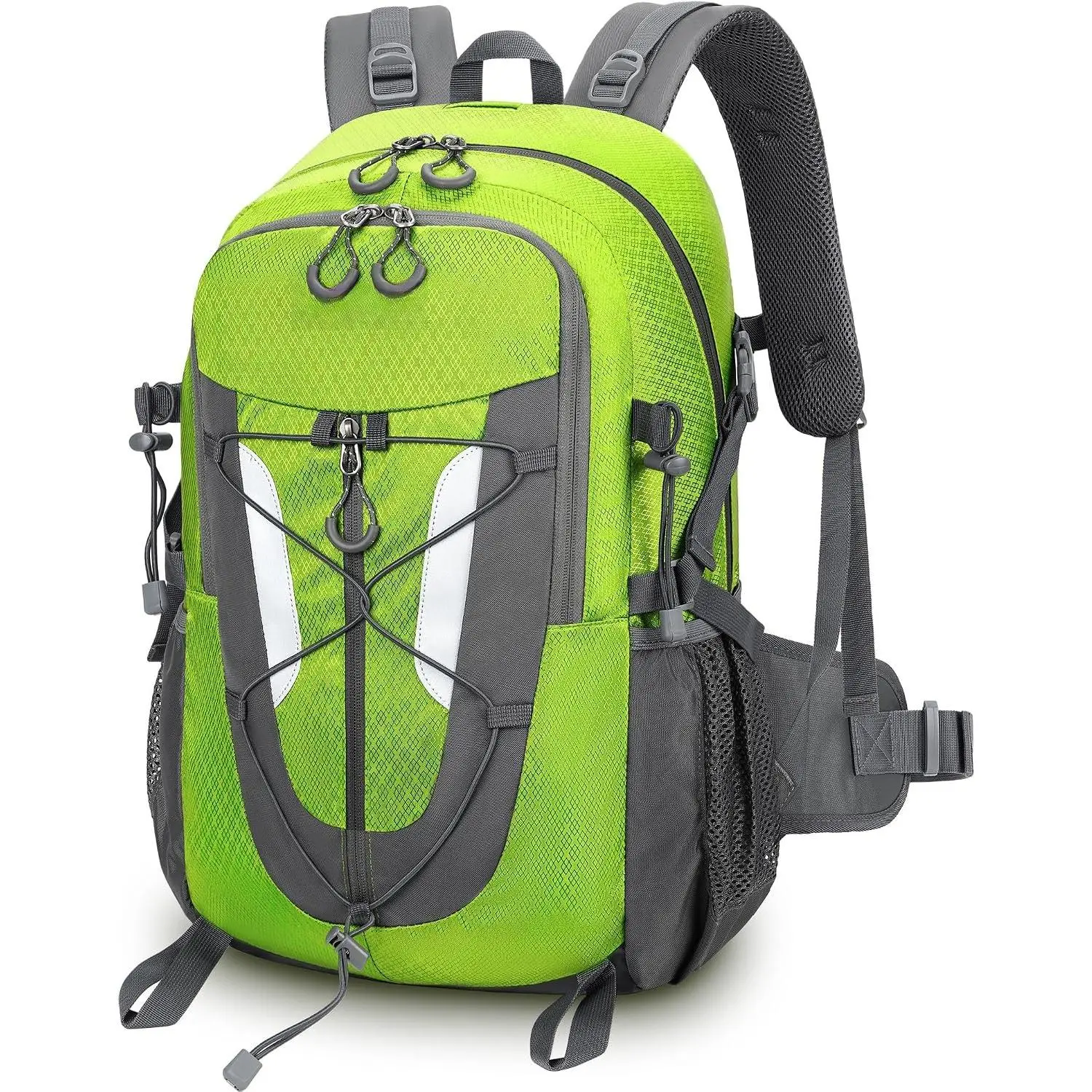 Hiking Backpack 30L Lightweight Travel Daypack Small Day Pack for Men Women Outdoor Camping Backpacking, Green