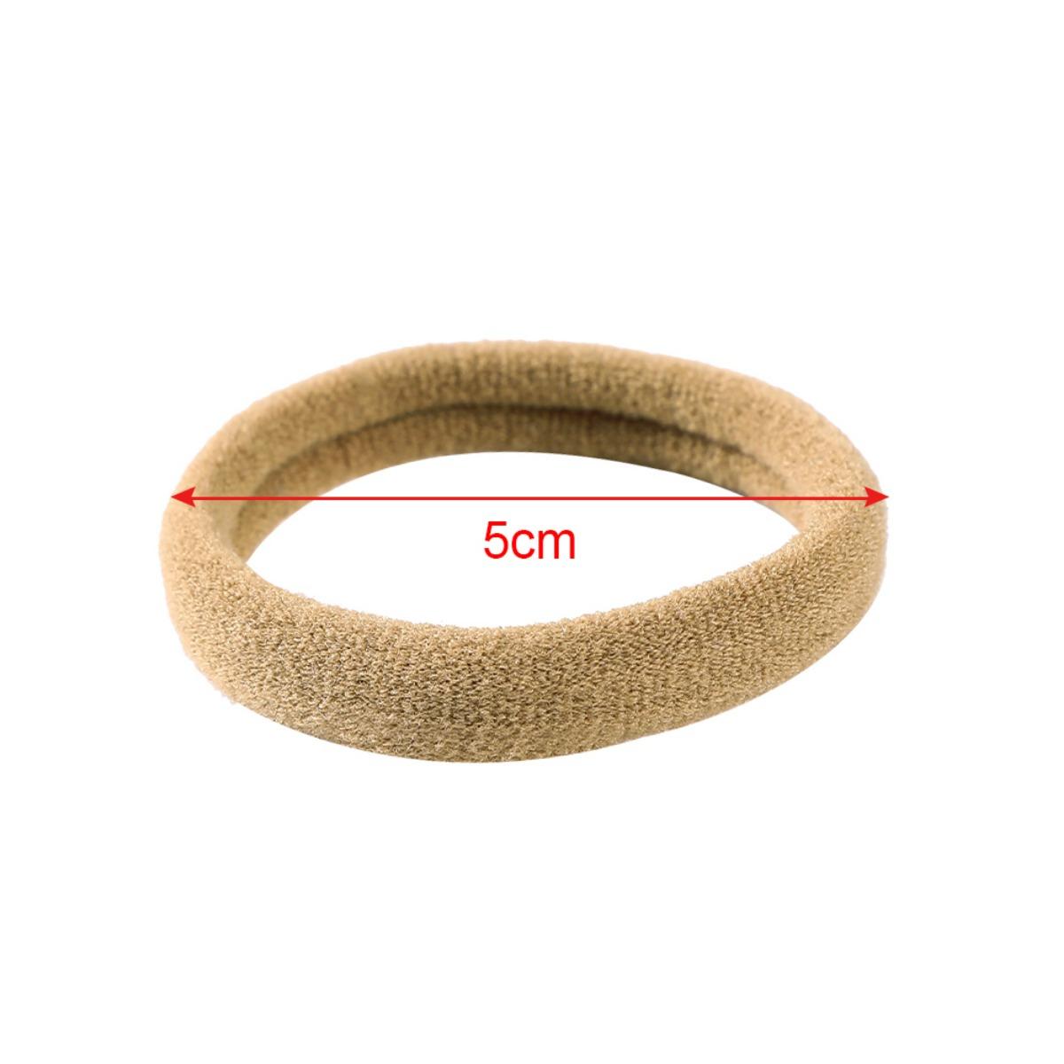 AWAYTR 200Pcs/Set Elastic Hair Rope Family Pack Hair Scrunchies for Women Girls Colorful Hairbands Ponytail Holder Hair Accessories