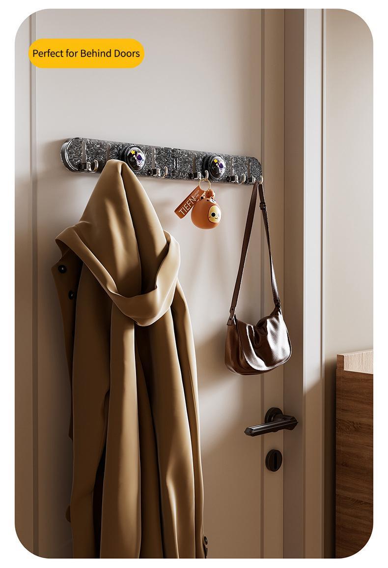 Multi-Scene Foldable Suction Hooks - Corner Design & Hidden Storage Solution