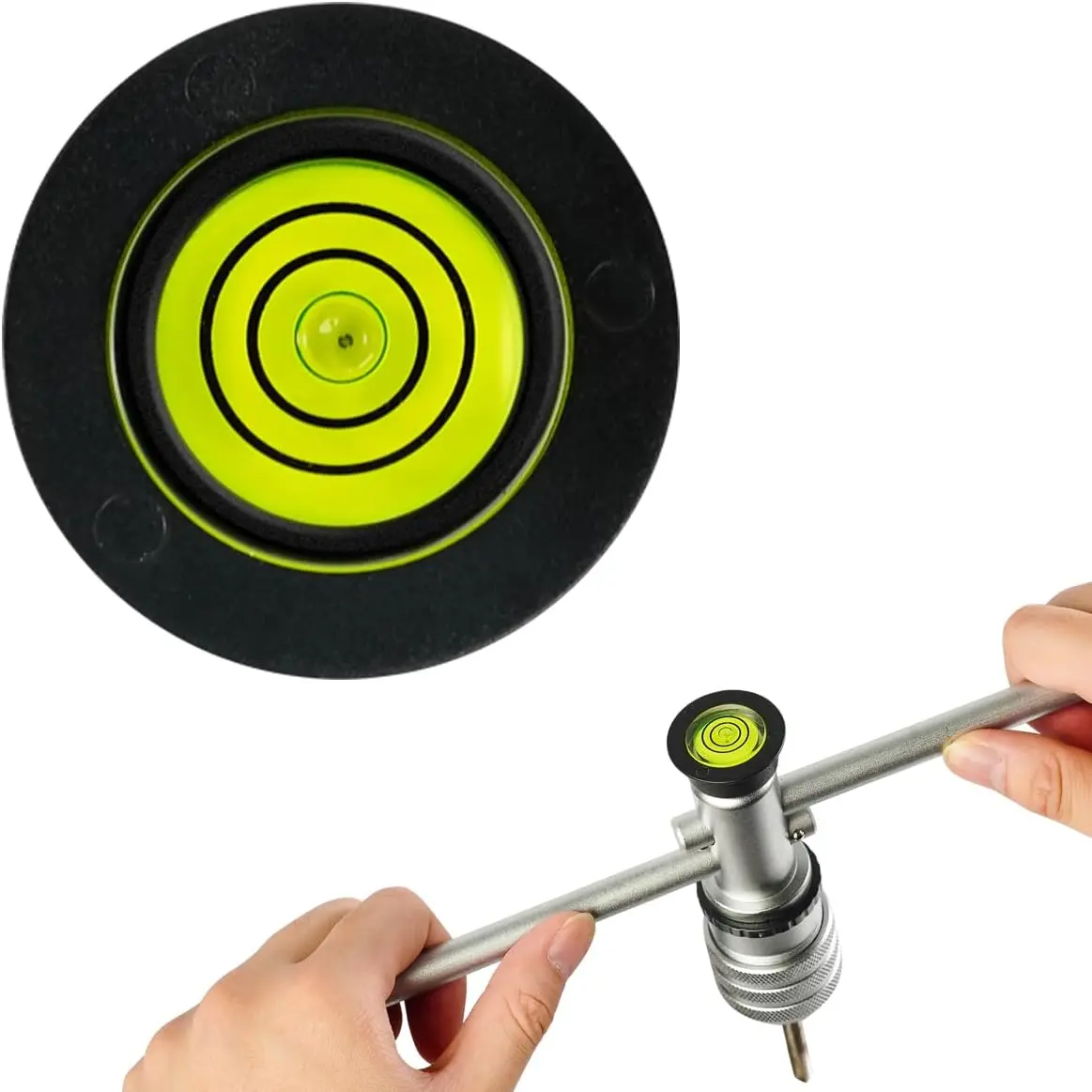 Tap Handle Tool Level, Tap and  Handle Level, Tap Guide, Tapping by Hand,  Bubble Level,  Adsorption, Vertical Thread Tapping, Your 99%  Tool!(1)
