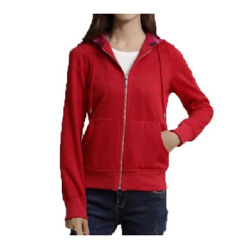British Style Hooded Zip-Up Women’s Hoodie Jacket Cardigan – Contrast Collar Casual Coat |   Ideal for Daily Commute/Vintage Outings, Comfortable Minimalist British Style Top # BritishStyleHoodedJacket # ZipUpCardiganHoodie # ContrastCollarCasualCoat.