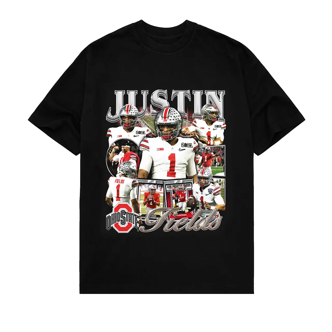 Men's Classic Athletic Graphic T-Shirt - Relaxed Fit, Short-Sleeve Cotton Fabric, Sports-Inspired Print, Casual Crewneck Streetwear Top