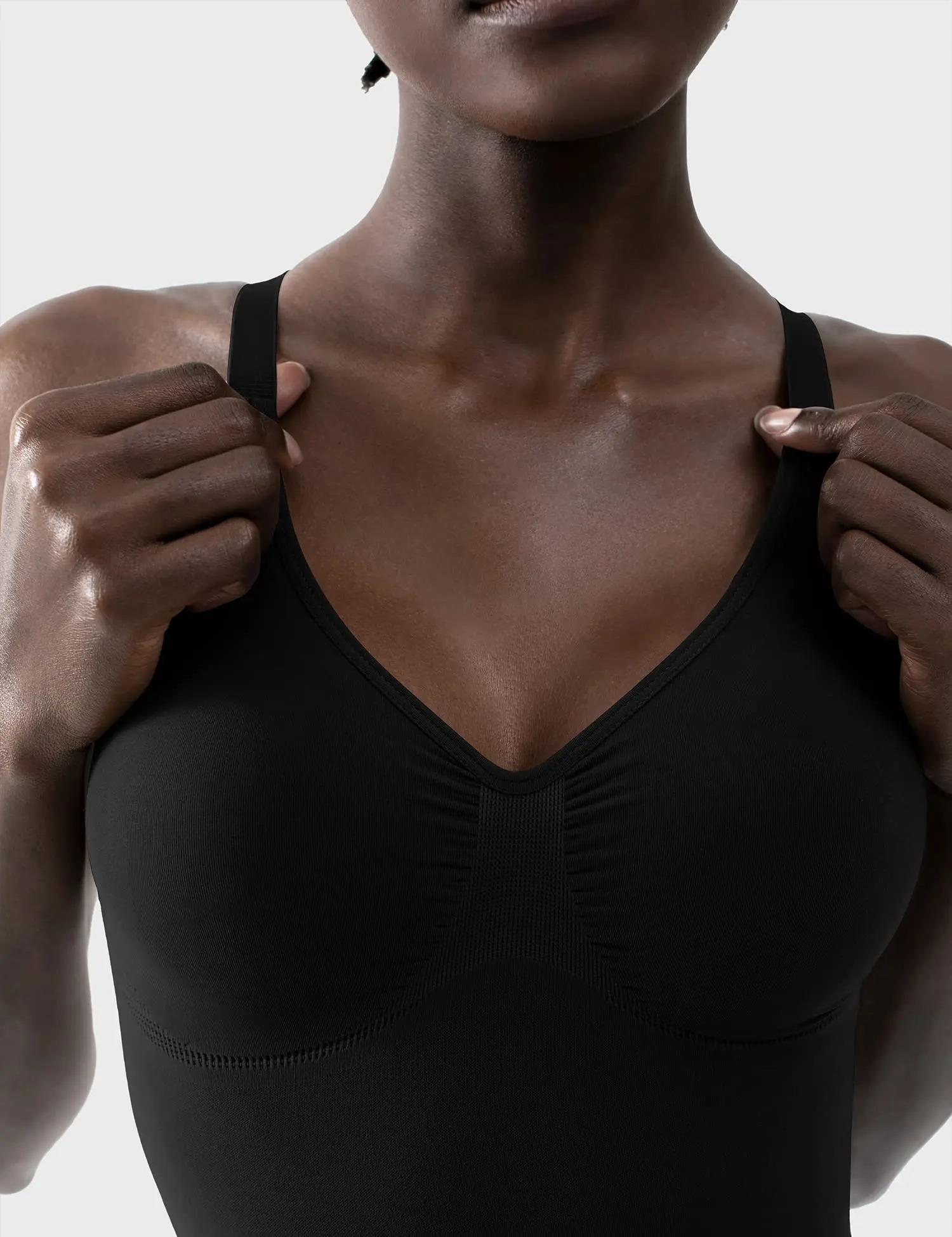 Seamless Shapewear for Women Tummy Control Waist Trainer Bodysuit Full Body Shaper Low Back Body Shaper Backless Jumpsuit