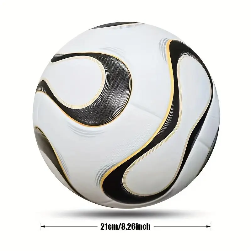 PU Material No. 5 Soccer Ball, Durable, Made with Seamless Thermal Bonding Technology - Excellent Elasticity, Non-Slip, Waterproof, Wear-Resistant, Suitable for Training And Competition for Adults And Teenagers