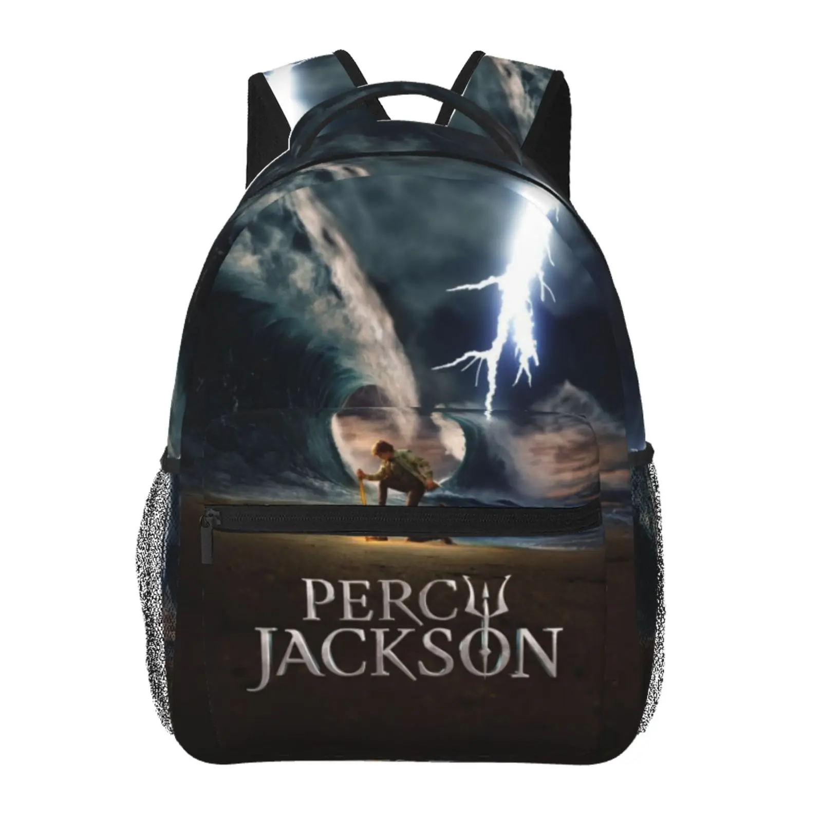 Percy Jackson2 backpack, anime bookbag cartoon lightweight backpacks,adjustable straps book bags for teens girls boys, fashionable unisex school bag, kids bags for office travel college work school, gift