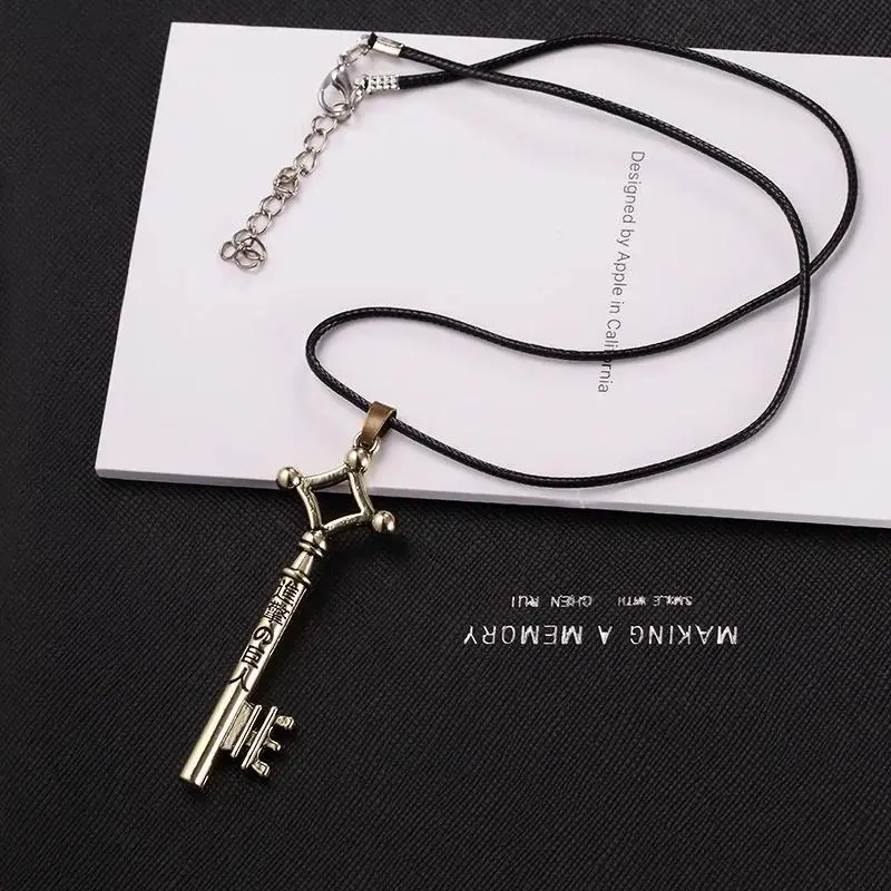 Vintage Attack On Titan Graphic Keychain - Eren Pendant, 50cm Cosplay Gear, Collectible Fashion Retro Anime Jewelry for Men, Attack On Titan Graphic Keychains, Collectibles