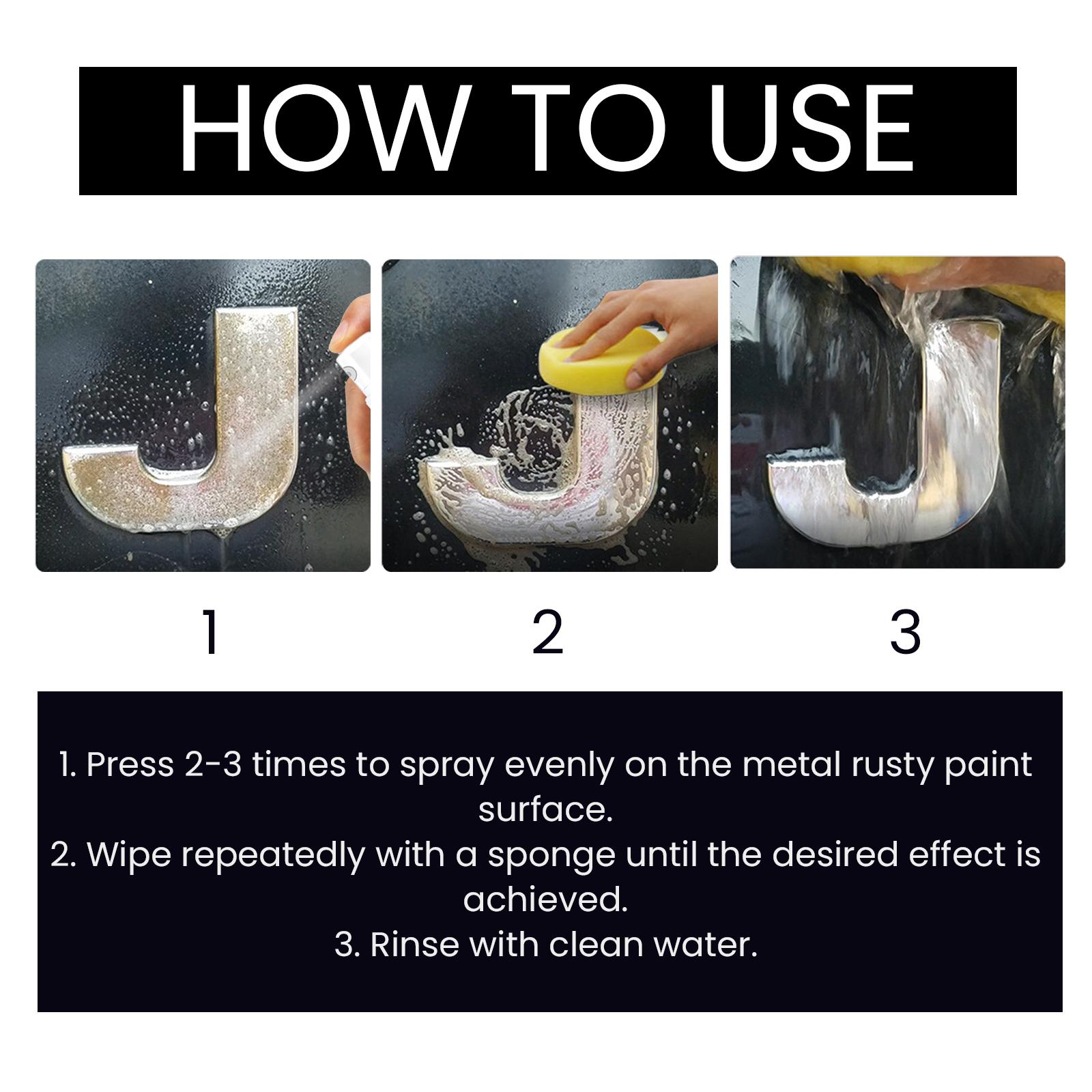 Rayhong Rust Remover, Auto Tire Metal Parts Cleaning Multi-Function Anti-Rust Screw Loosening