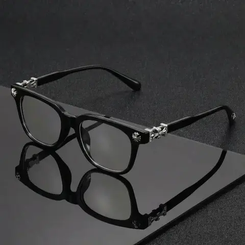 Anti Blue Light Square Glasses Men UV Protection Anti-Fog, Full Rim Eyewear for Work, Daily Wear & Business, Sports & Outdoor with Durable PC Frame