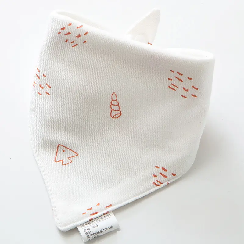 Absorbent Double Layer Baby Bibs, Easy Snap Closure for Infants & Toddlers Absorbent Double Layer Baby Bibs, Easy Snap Closure for Infants & Toddlers