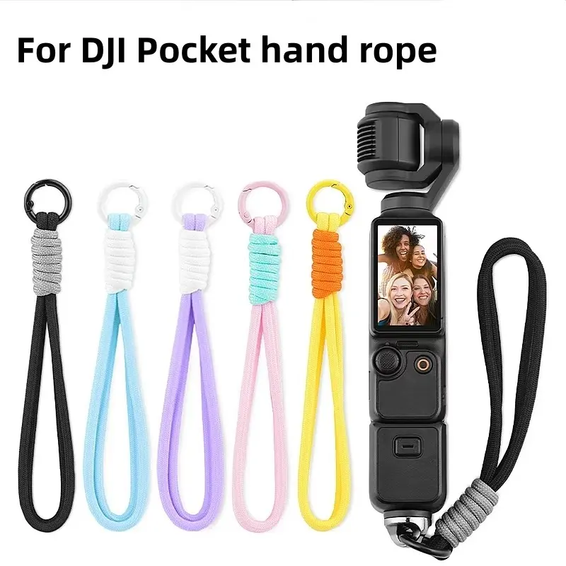 Dji Osmo Pocket Anti-Loss Strap, Safe Wrist Lanyard, Camera Accessories, Cute Portable Handheld Gimbal 360 Protection Rope, Compatible with Mobile, X4x5x6, Insta360 Luna Ultra