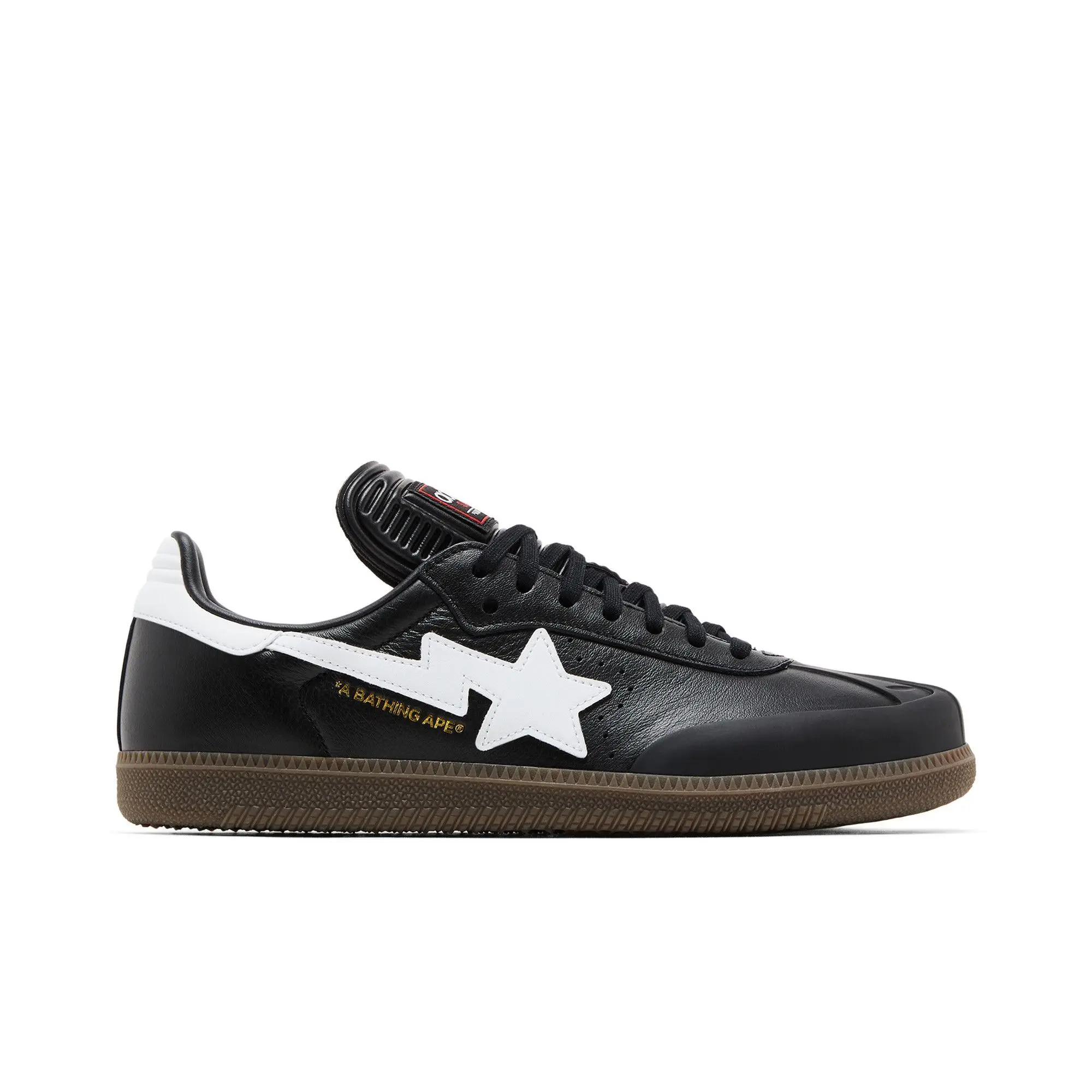 BAPE x adidas Samba 'Black White Gum' (Unisex) Black/White/Gum sneakers JR9246