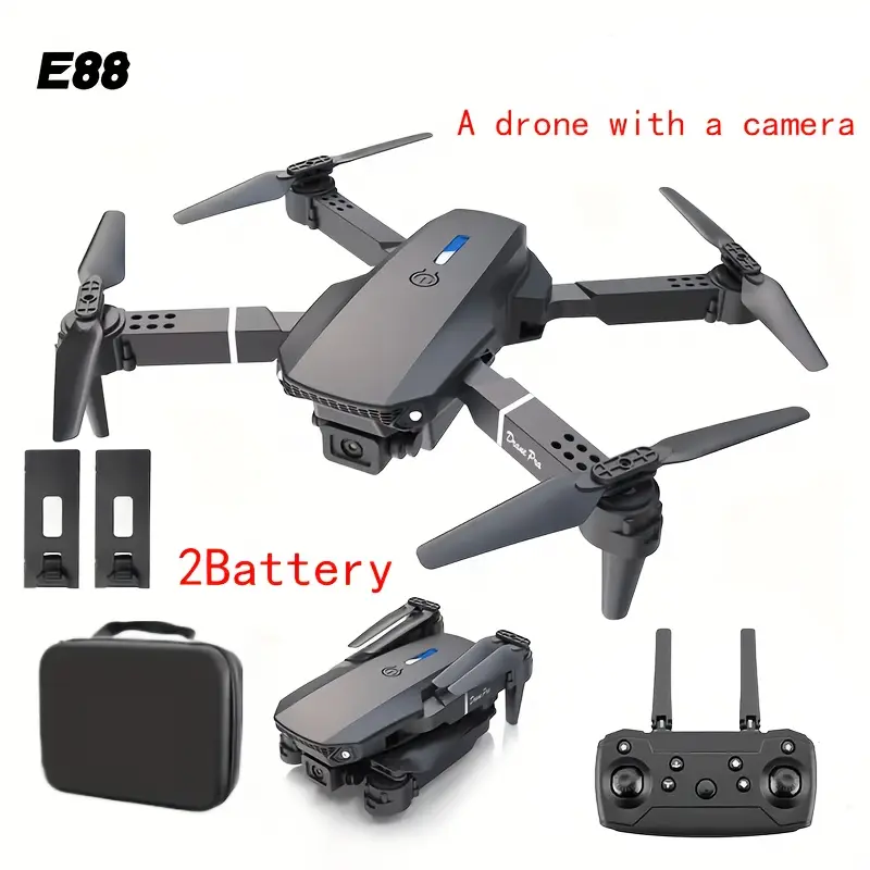 This beginner-friendly drone is perfect for beginners, made of durable ABS material, and features a foldable design, making it an ideal gift for teenagers during Christmas, back-to-school season, or birthdays