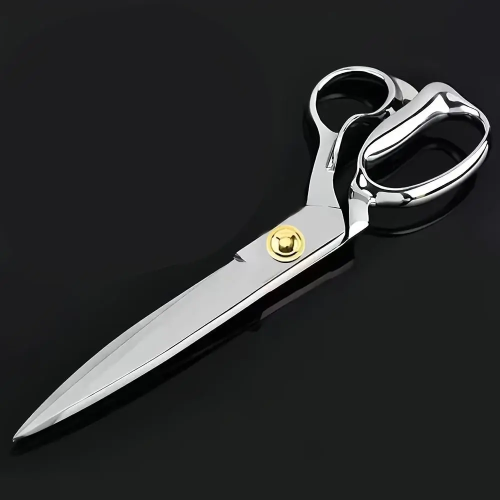 Professional Lightweight Tailor Scissors 10 Inch, Ultra-Sharp High Precision Fabric Cutting Tool, Versatile for Leather DIY Crafts, Sewing Tools, Crafting Sewing Tools