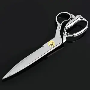 Professional Lightweight Tailor Scissors 10 Inch, Ultra-Sharp High Precision Fabric Cutting Tool, Versatile for Leather DIY Crafts, Sewing Tools