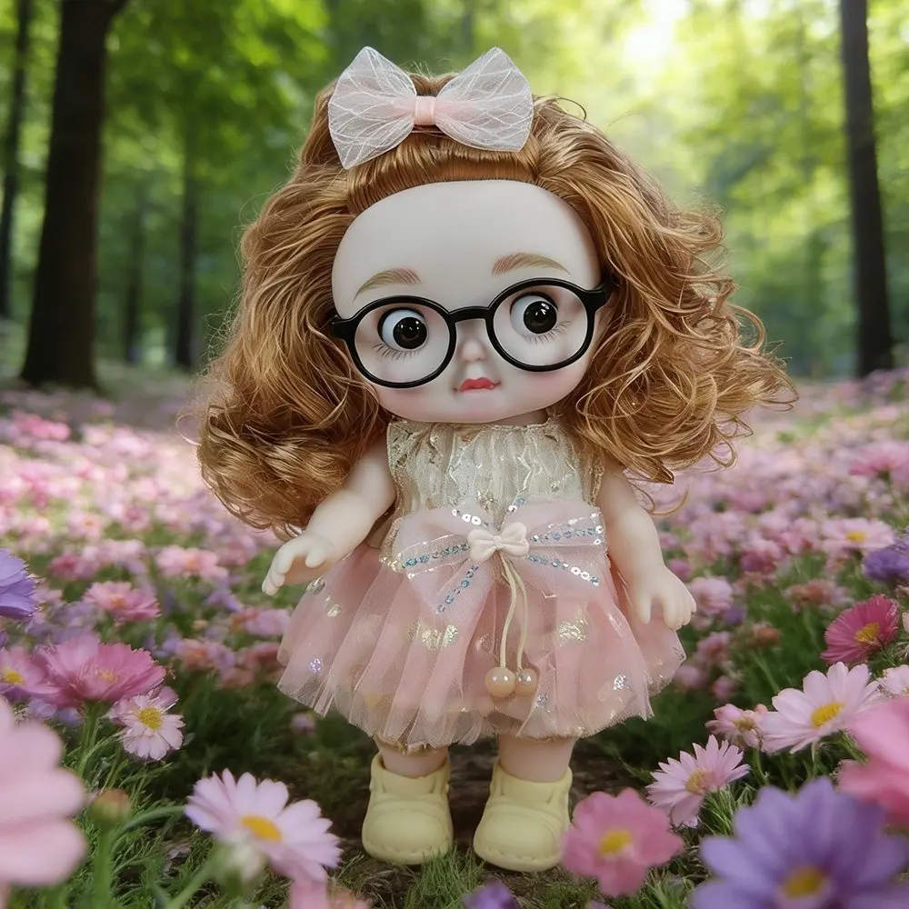 Cute Doll Toy 28cm/11in, Adorable Expression Doll, Kawaii Dolls, Changeable, Girl's Role-Playing Toy, Perfect for Playtime, Dress Up Dolls