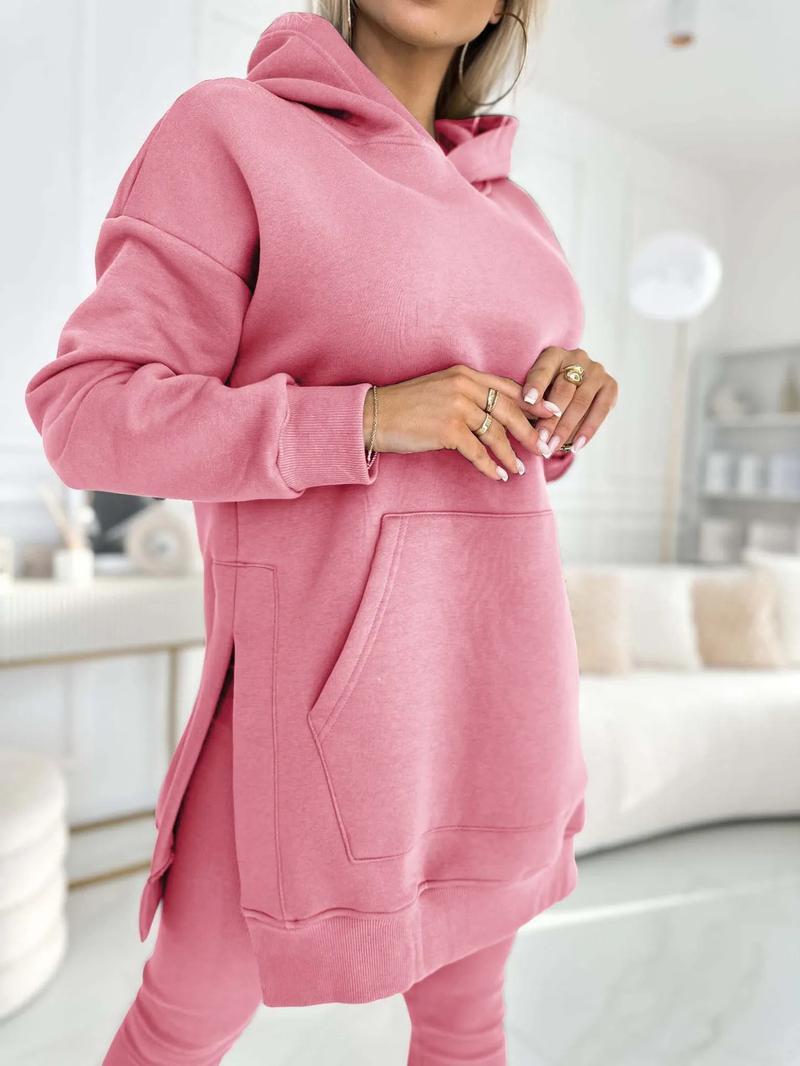 WomenTracksuitPantsSetBaggyCasualZipperHoodiesTopsSuitsJoggingSportPatchworkOutfitsY2kStreetwear2piecesetswomen