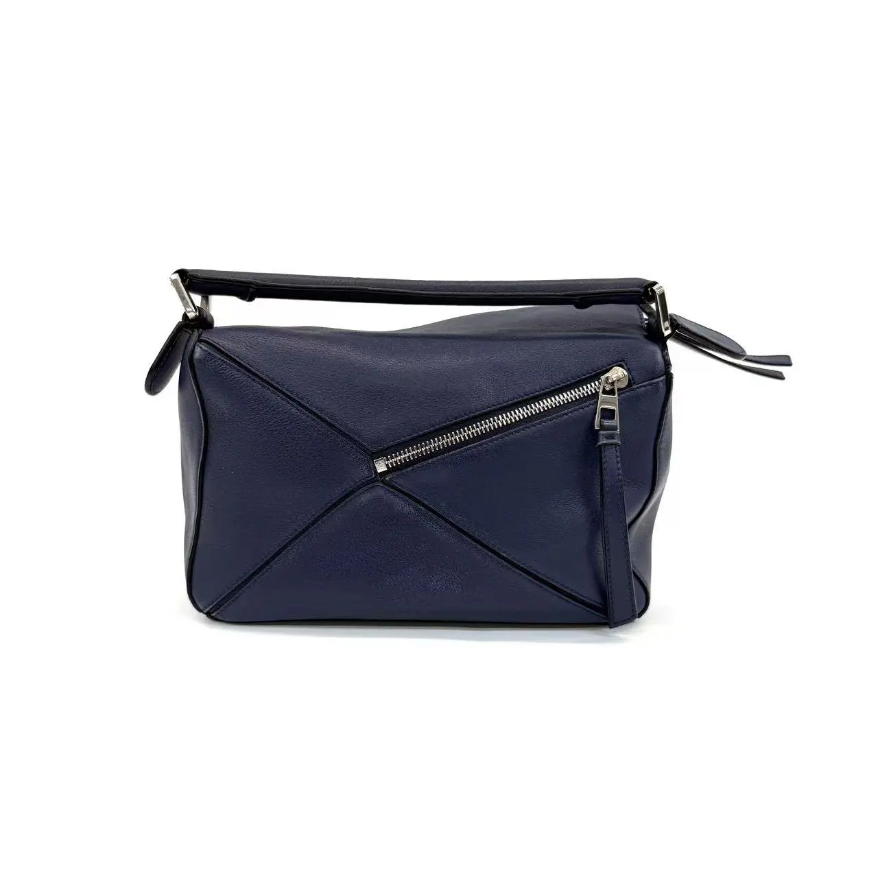 Pre-owned Loewe Puzzle Geometric Crossbody Bag – Base Length 24cm – Includes Strap – N24358617
