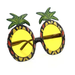 Pineapple Shaped Novelty Sunglasses, Hawaiian Party Prop