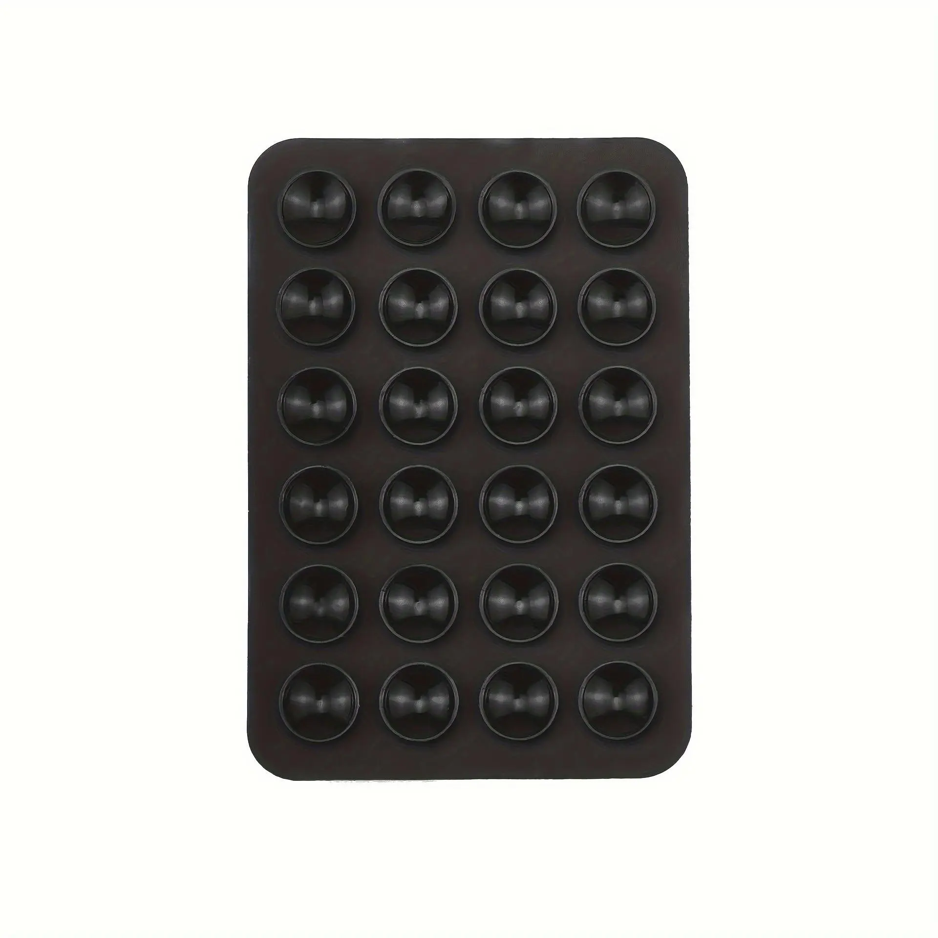 Self-Adhesive Silicone Suction Cup Phone Holder, Hands-Free Mount for Shower Mirror, Ideal for Selfies, Photos, and Video Recording