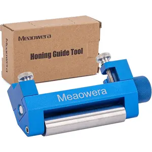 Chisel Sharpening Kit with Adjustable Honing Guide Wood Chisel Sharpener for Chisels and Planer Blades Precision Angle Control No Sharpening Stone Included