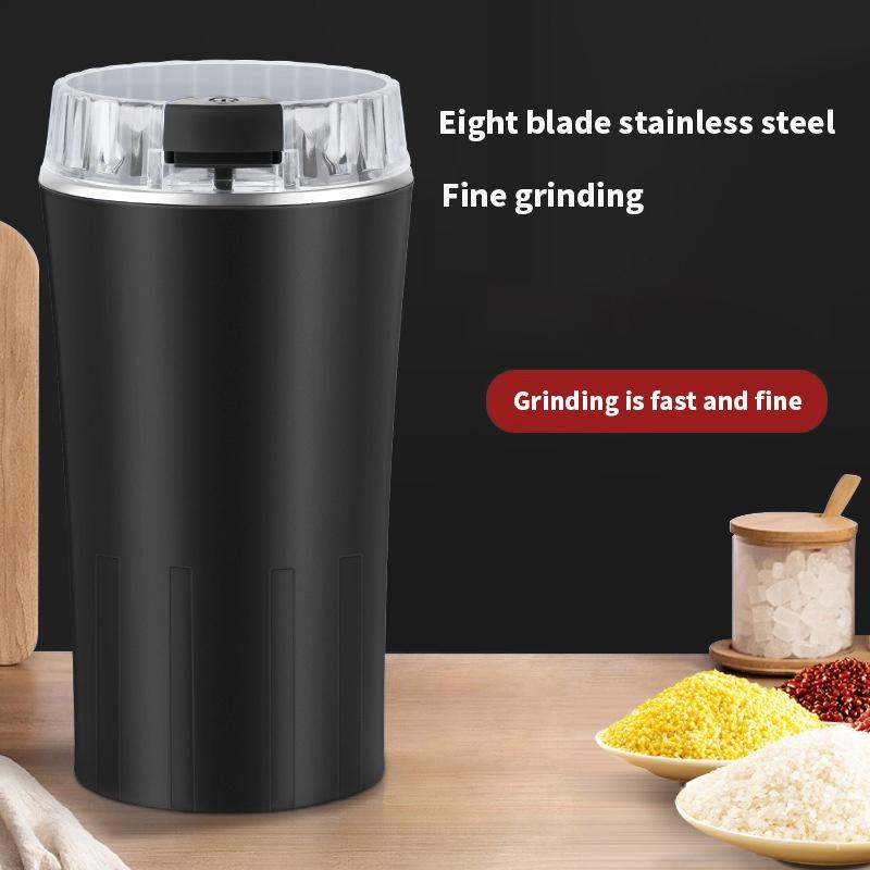 300W Electric Coffee Grinder for Fast Grinding—Perfect for Beans, Spices, Nuts & More. Compact and Portable, This Ultra-fine Powder Grinder Doubles As A Food Processor and Mixer for All Your Kitchen Needs. Multi-Function Grinding Tlools
