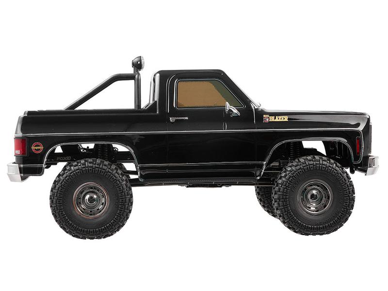 FMS 1/10 RC Crawler FCX10 Chevy K5 Blazer RS RC Car Officially Licensed Car Model RC Pickup Truck Hobby RC Offroad Rock Truck DIG/4WD/FWD 11CH 2.4GHz Remote Control Car for Adults Included (RS does not come with Charger and battery)