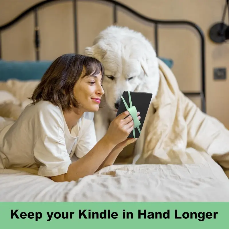 Comfortable Tablet Hand Strap for Bed Reading, 4.7-8 Inch Kindle Light Reader Accessory, Portable and Convenient Design, Tablet Accessories