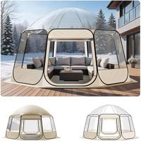 Clear Pop Up Bubble Tent Outdoor Garden Dome Igloo