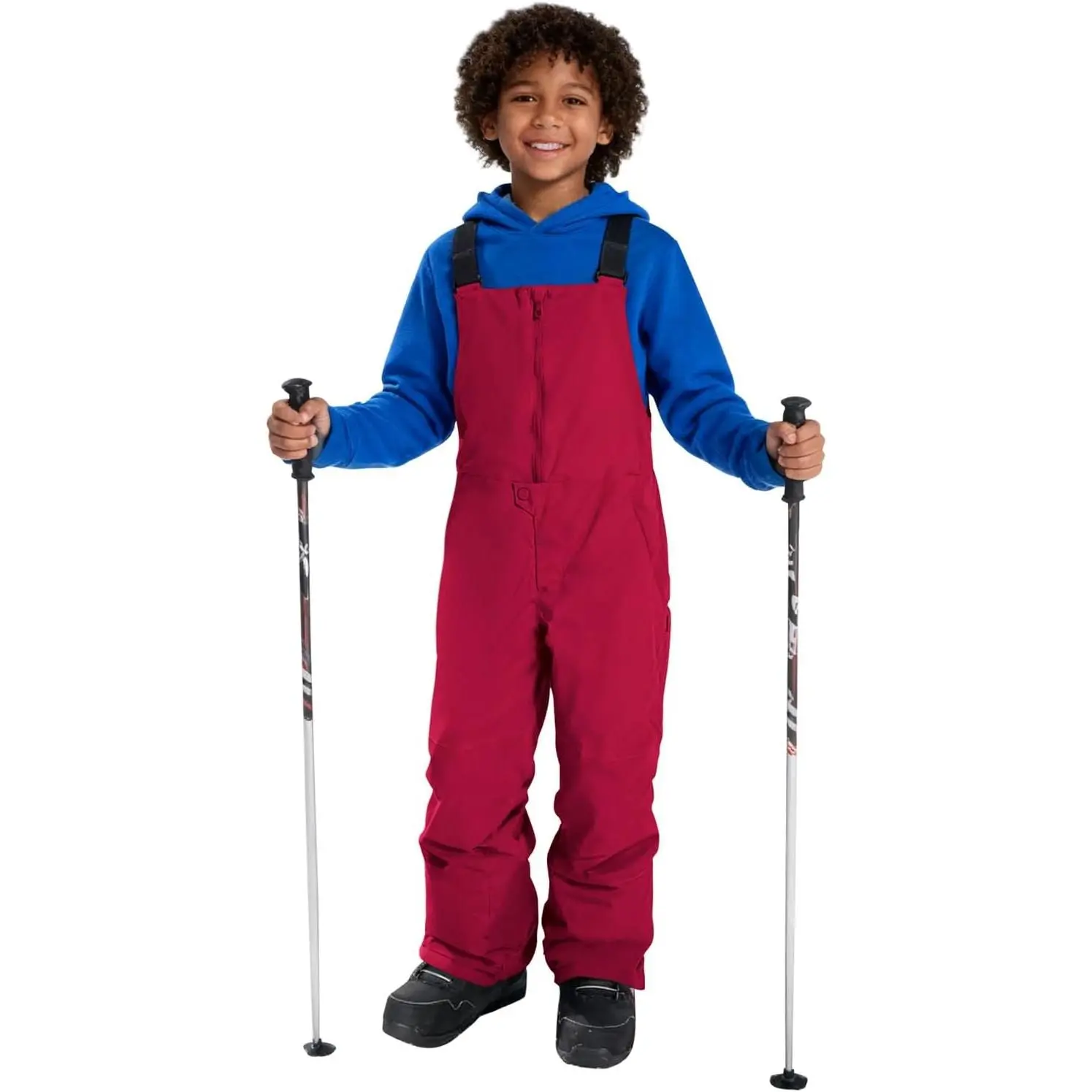 Boys Snow Bibs Kids Waterproof Insulated Ski Snowboard Pants Winter Overalls for Ages 5-14 Years(Gift)