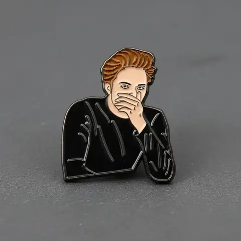 Vampire Movie Enamel Pin, Metal Pin, Alloy Pin, Punk Vintage Style Badge, Unisex Accessory for Backpacks and Clothing, Perfect Gift for Friends, Enamel Lapel Pins, Badge Decoration