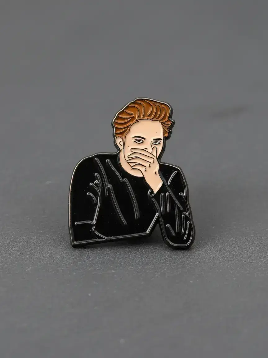 Vampire Movie Enamel Pin, Metal Pin, Alloy Pin, Punk Vintage Style Badge, Unisex Accessory for Backpacks and Clothing, Perfect Gift for Friends, Enamel Lapel Pins, Badge Decoration