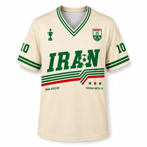 Iran Style Jersey,Vintage Lightweight Breathable Jersey,summer men clothes,good graphic tees,unisex casual streetwear,football jersey,gym clothes men,sporty loose fit,enthusiast,july outfit,daily casual style,clothing,5 sense gifts for him,shopping,2026