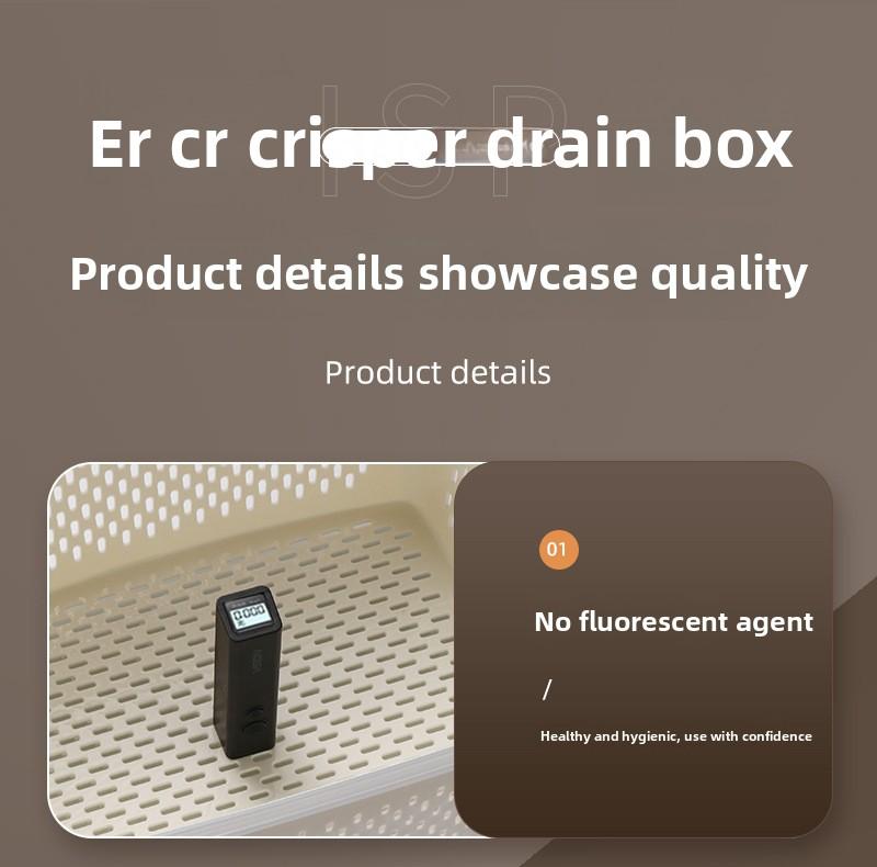 Multifunctional Crisper Box Set for Storage Drainage Microwaveable Airtight Leakproof Stackable Food Containers Ideal for Meal Prep Organization Foam Hinged Lid Container Sealing Bag Organizer with Cutter Compartmented Meal Prep Containers wrap bags fruit