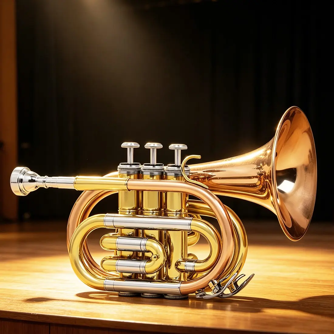 Slade Bb Clarinet Brass Body, Slade Bag Model, High-Quality Musical Instrument, Durable and Reliable Design