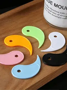 6pcs Express Box Opener, Random Color, Portable Plastic Device, Used For Opening Packages, Sealing Film, And Graphic Design Paper, Can Be Given To Friends.