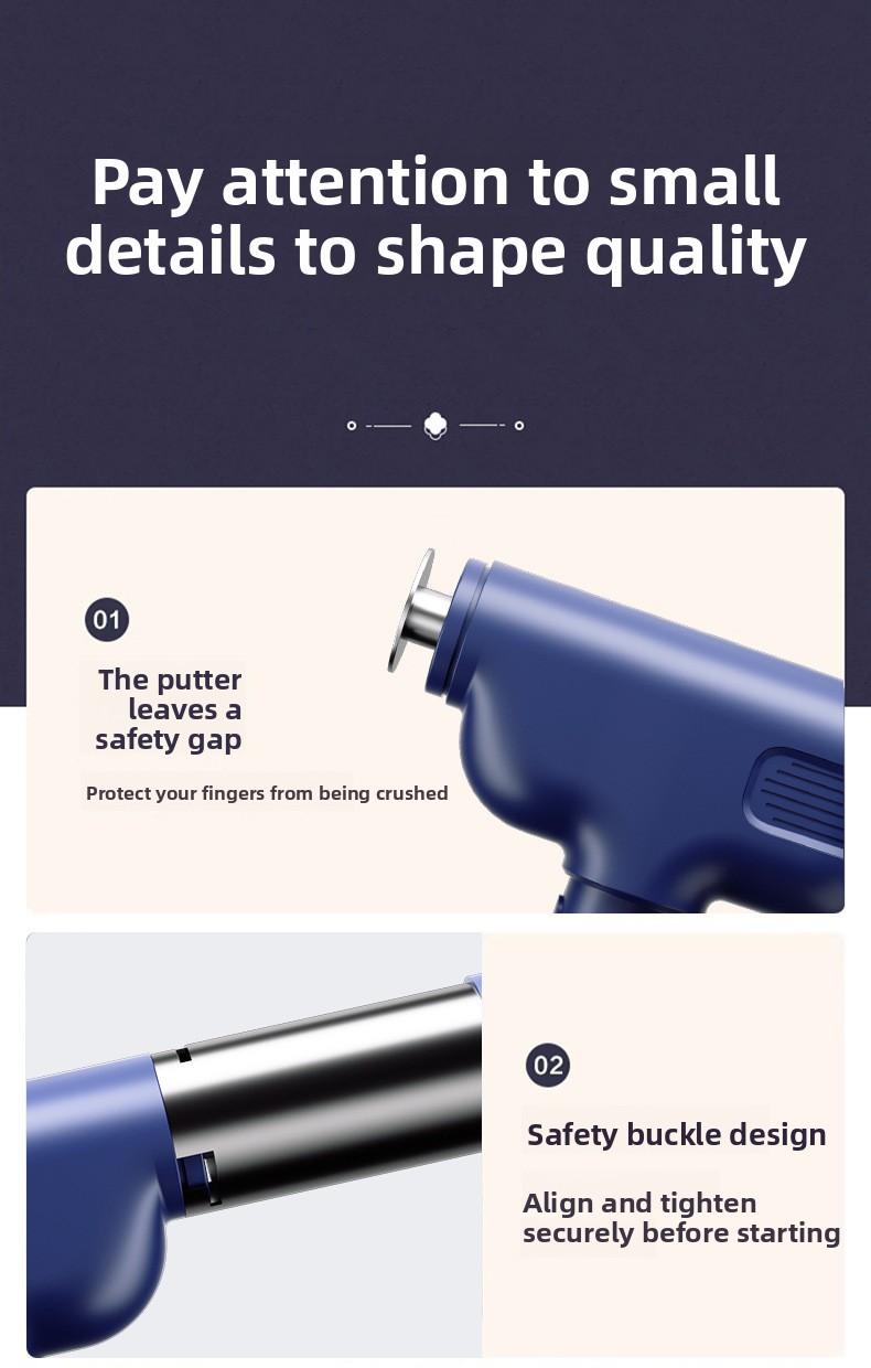 Multifunctional Handheld Noodle Maker Wireless Electric Household 5-Head Noodle Press Portable Rechargeable Kitchen