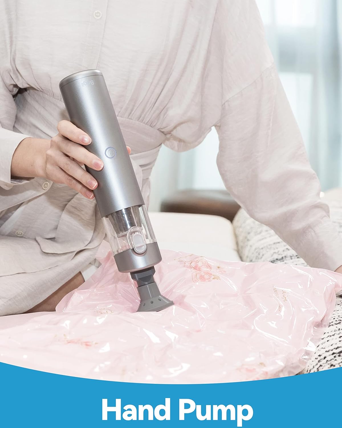 Mini Handheld Vacuum Cordless, 3 in 1- Vacuum & Air Duster & Hand Pump, 3 Kinds of Crevice Nozzles for Small Spaces, Crevices, Portable Rechargeable Cleaner-M1