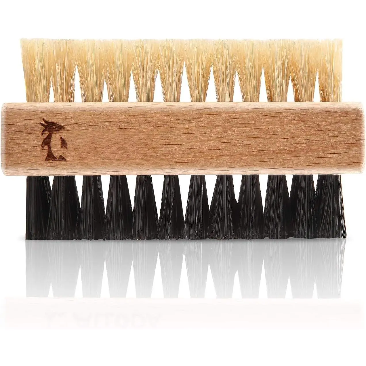 Shoe Cleaning Brush/Scrub Brush by  - [Upgrade] Protect Double Sided Soft & Hard Sneaker Cleaner Brush by   & Nylon Bristle
