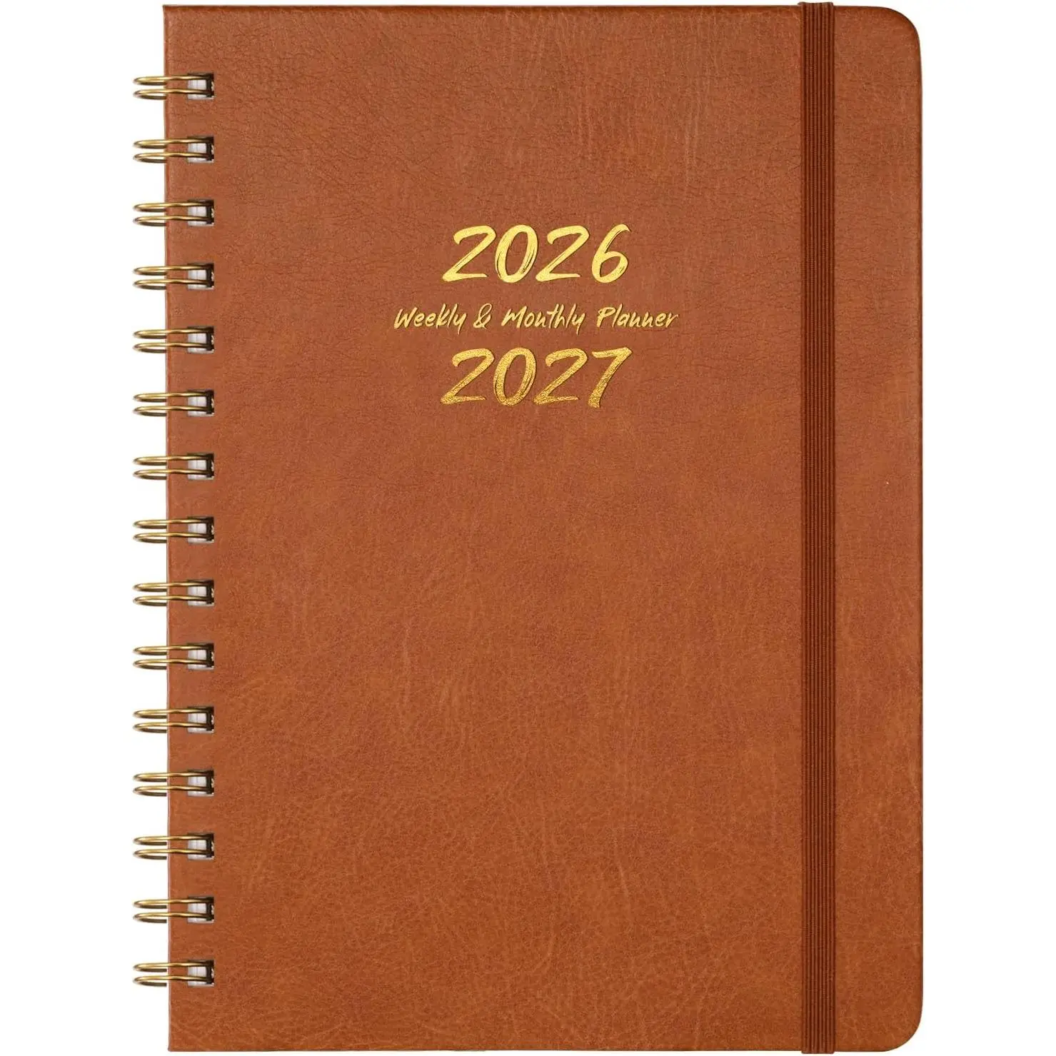 Planner 2026-2027 - Weekly & Monthly 2026-2027 Planner with Binding | JULY 2026 - JUNE 2027, 6.3" x 8.4", Hardcover 2026-2027 Planner with Monthly Tabs,  Pocket, Thick Paper