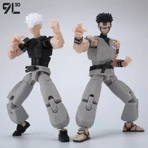 2026 hot item ​9L3D Lucky13 Gojo Sukuna Jujutsu Fushiguro Toji Gojo Satoru Action Figure Dummy13 T13 Multi-Jointed Collectible Toys Titan13 popular