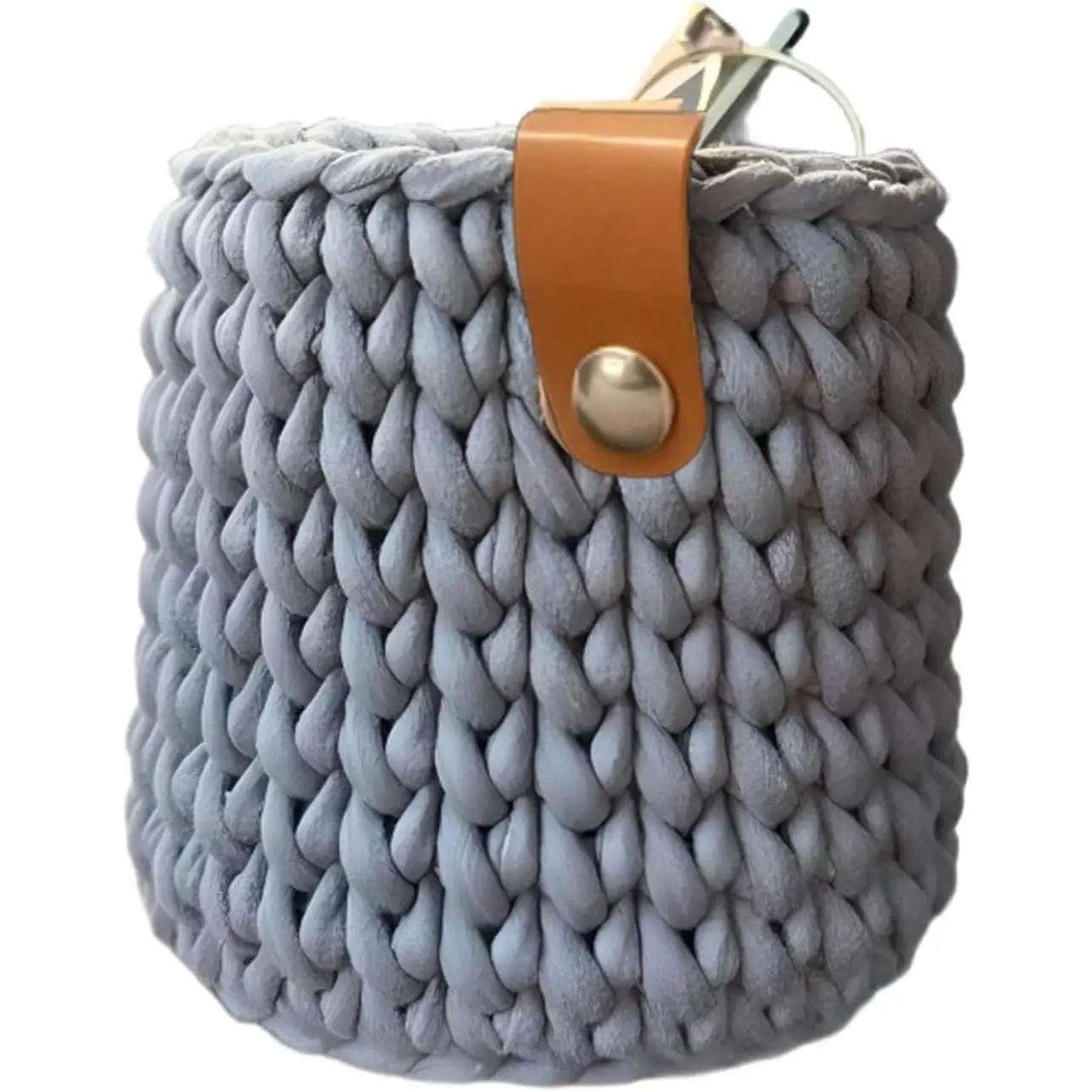 Crochet Glasses Storage Tube Standing Eyeglass Holder Eye Glasses Cases