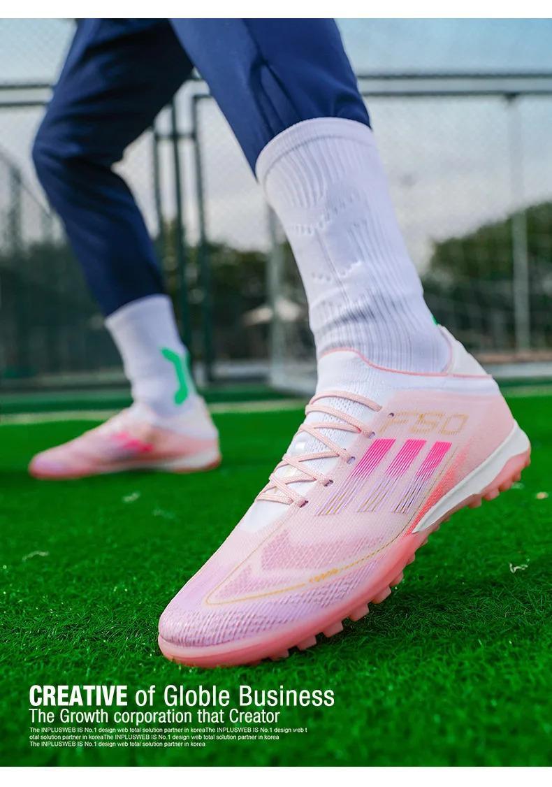Men TF/FG Football Field Boots Futsal Non Slip Society Cleats Soccer Shoes Comfortable Ultralight Professional Football Shoes