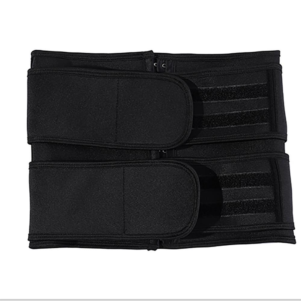 Unisex's Adjustable Hook & Eye Closure Sports Waist Trainer, Tummy Control Velcro Design Fitness Waist Trainer, Waist Support for Women & Men, Sporty Waist Belt for Yoga, Waist Trainer Trimmer