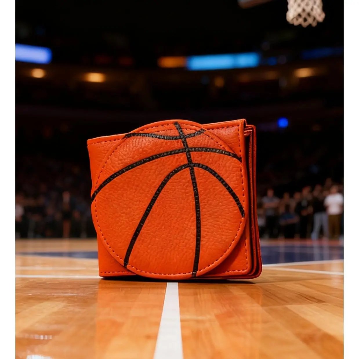 Basketball-Shaped Wallets for Men, Creative Stylish Party Wallets, Ideal Gifts for Daily Use
