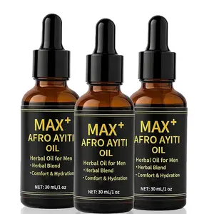 Max+ Afro Ayiti Oil, Natural Herbal Oil