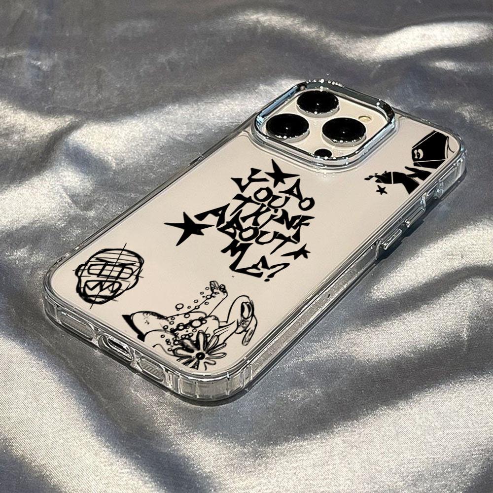 Phone case suitable for Apple iPhone 17 Air 16 15 14 13 12 Pro Max Plus Electroplated Lens frame Transparent Soft Shell, Hot ATP Album By Nsqk