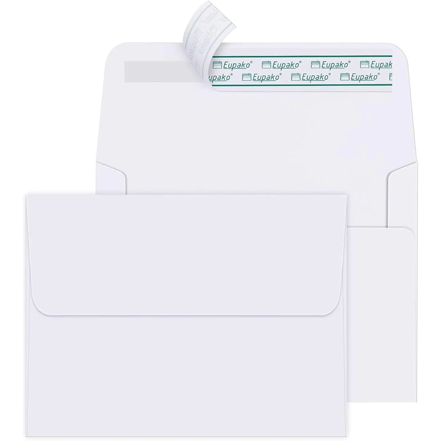 A2 White Paper Envelopes 250 Pack 4.375x5.75 Inches Self Seal for Invitations, RSVP, Wedding, Thank You Notes, Greeting Cards, Photos, Announcements